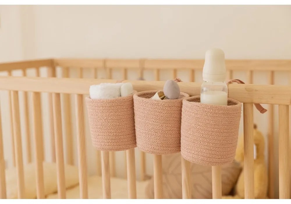 Organizery na łóżeczko zestaw 32 cm Bobby Vintage Nude – Lorena Canals