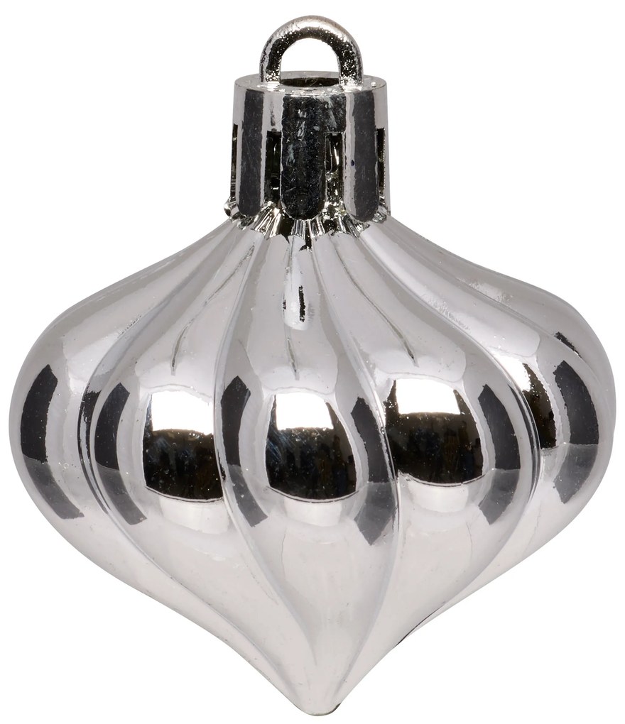 Komplet bombek i ozdób świątecznych, 60 sztuk