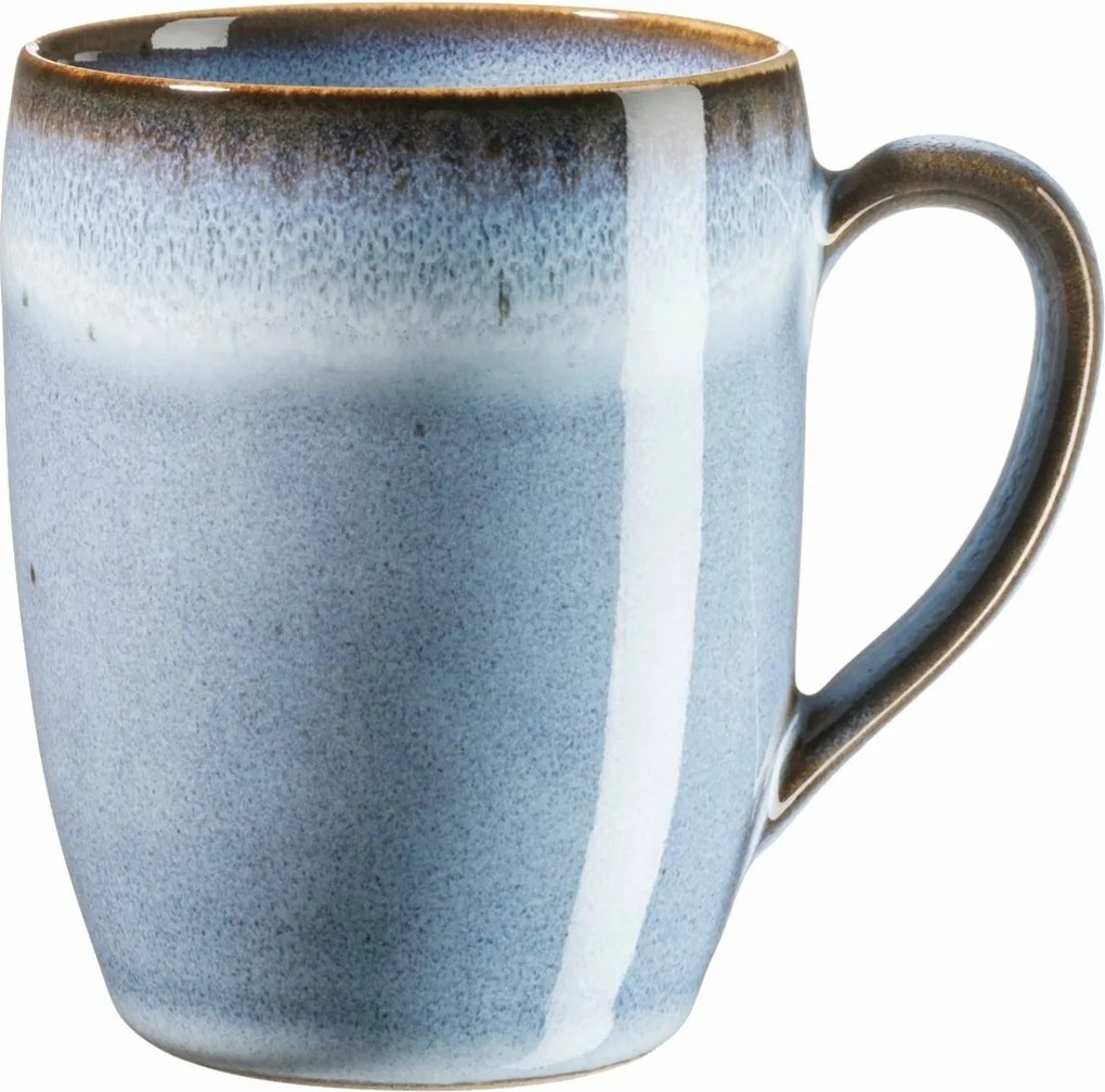 Mäser Zestaw naczyń śniadaniowych 12 szt.  SMOKY'S– niebieski