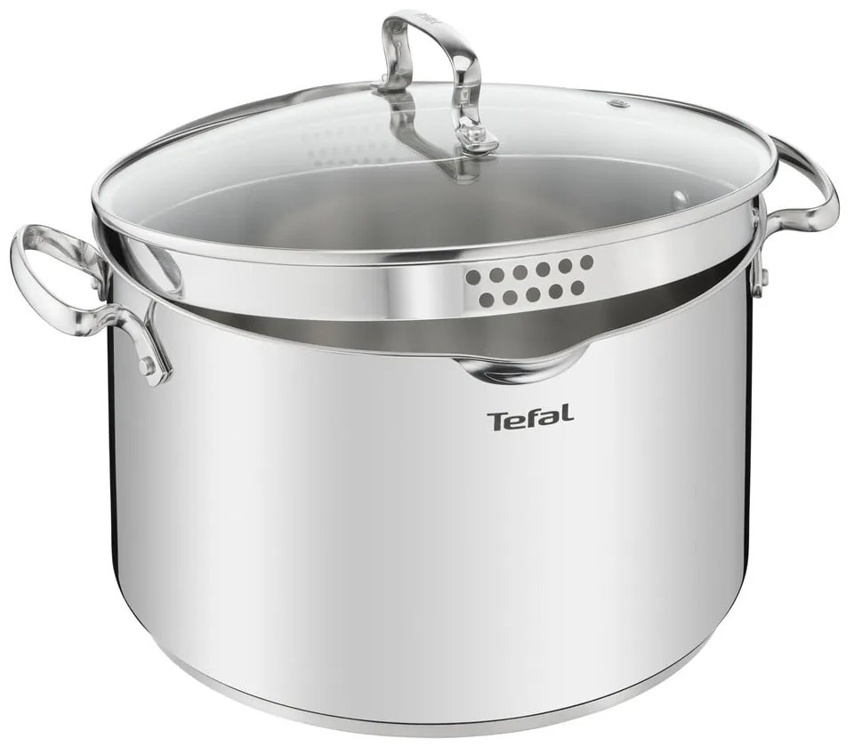 Garnek ze stali nierdzewnej odpowiedni na indukcję 10 l Duetto+ – Tefal