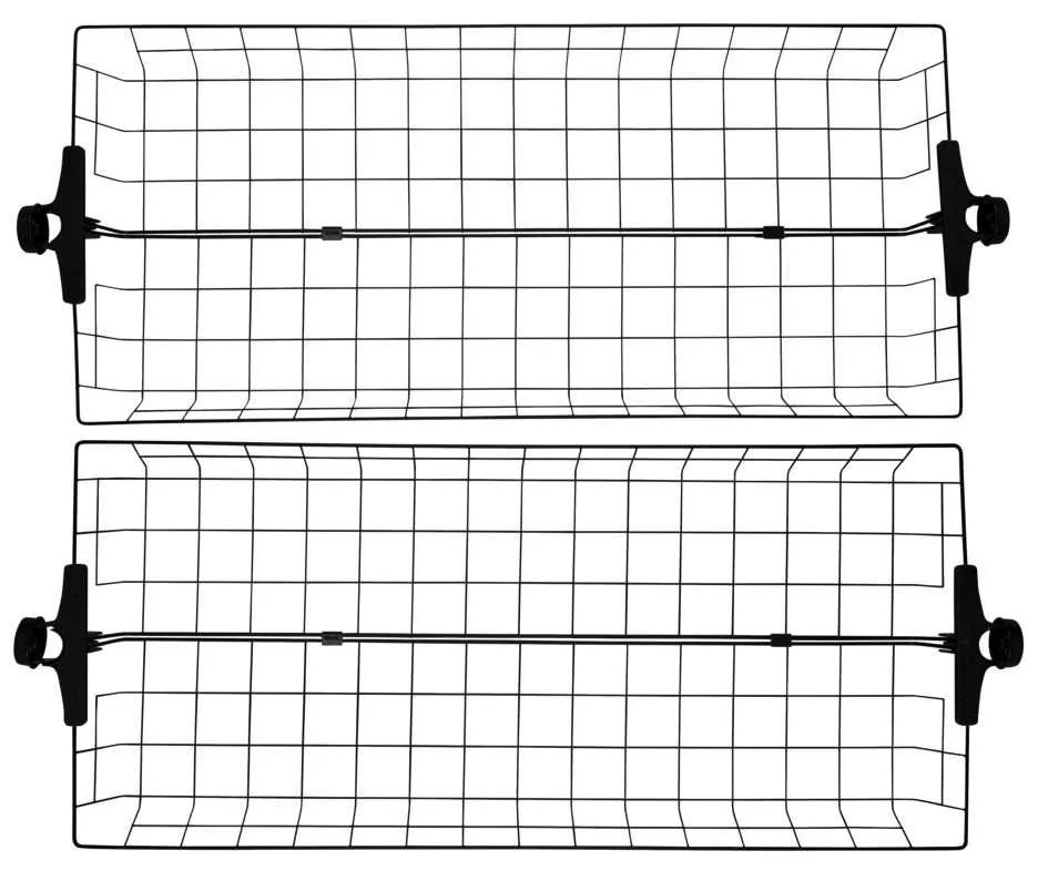 Koszyk do garderoby, szafy HERKULES 2 sztuki, 83 x 38 x 8 cm, WENKO