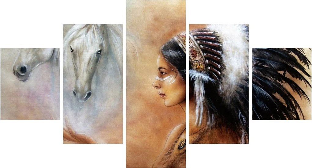 Obraz - Czary Indian (125x70 cm)