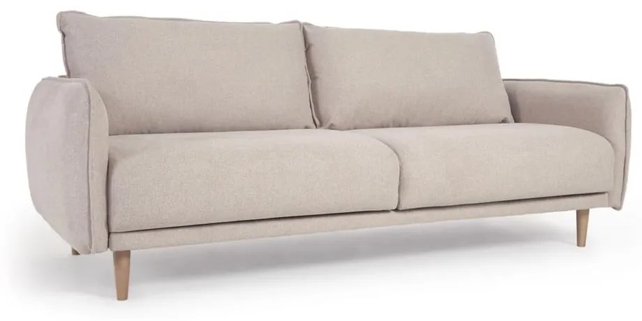 Beżowa sofa 210 cm Carlota − Kave Home