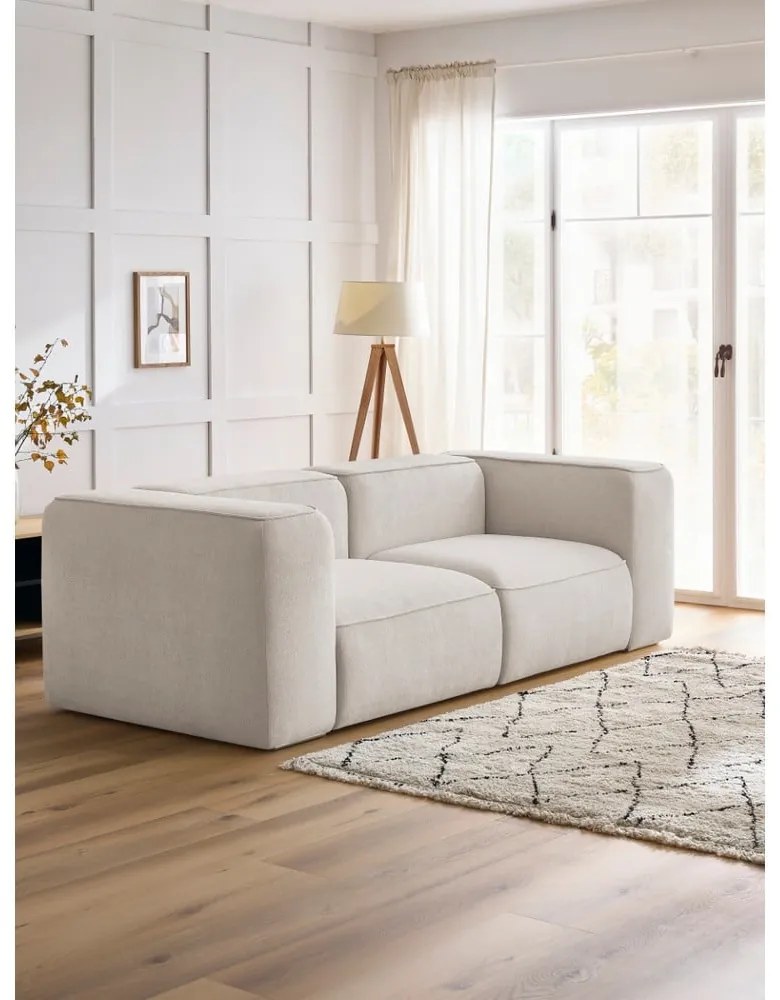 Beżowa sofa 255 cm Zephyr – Bobochic Paris