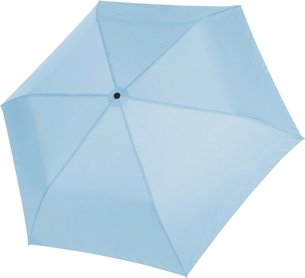 Doppler Fiber Havanna Ice Blue damski składany parasol