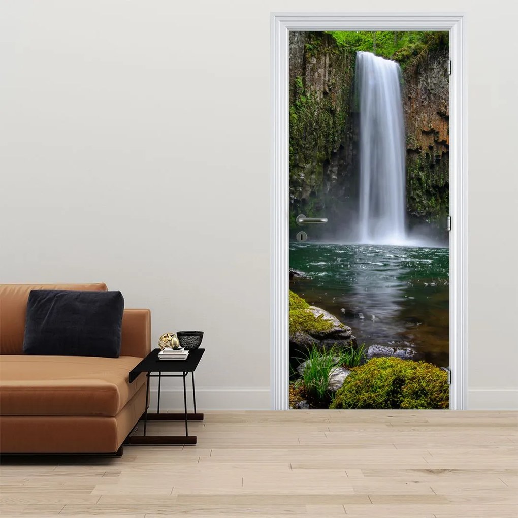 Fototapeta na drzwi - Wodospady (95x205cm)