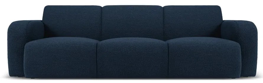 Ciemnoniebieska sofa z materiału bouclé 235 cm Molino – Micadoni Home