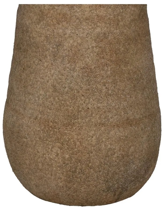 Brązowy ceramiczny wysoki wazon (wysokość 51 cm) Ijo – Ixia