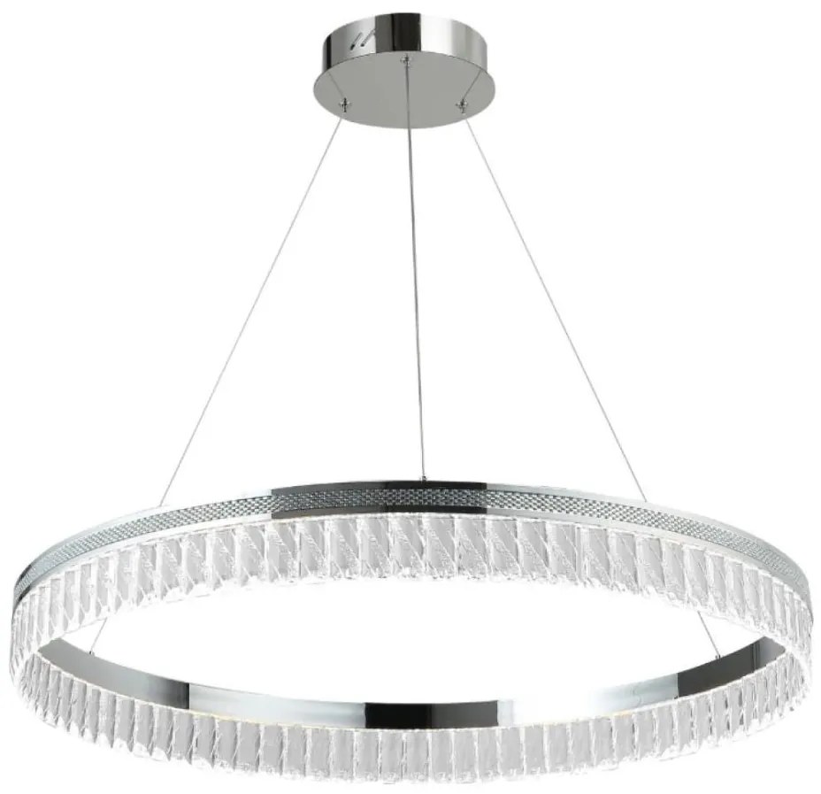 LED ściemnialny kryształowy żyrandol na lince THALIA LED/55W/230V 3000-6000K + pilot
