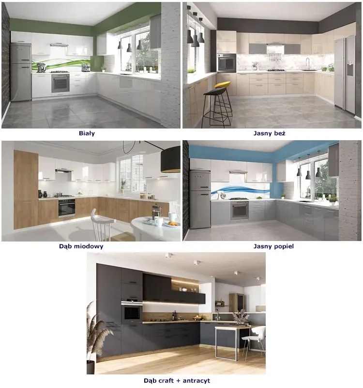 Kuchenna szafka do zabudowy lodówki dąb miodowy decor C8-S11