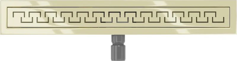 Mexen Flat M15 odpływ liniowy 70 cm, złoty - 1524070-15