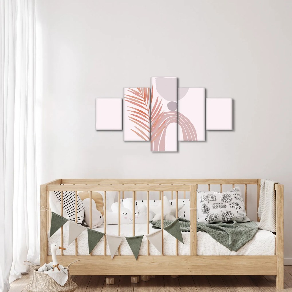 Obraz - Fioletowy minimalizm N⁰1 (125x70 cm)