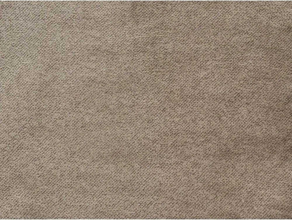 Szarobrązowy aksamitny narożnik (lewostronny/z szezlongiem) Sierra – Bobochic Paris