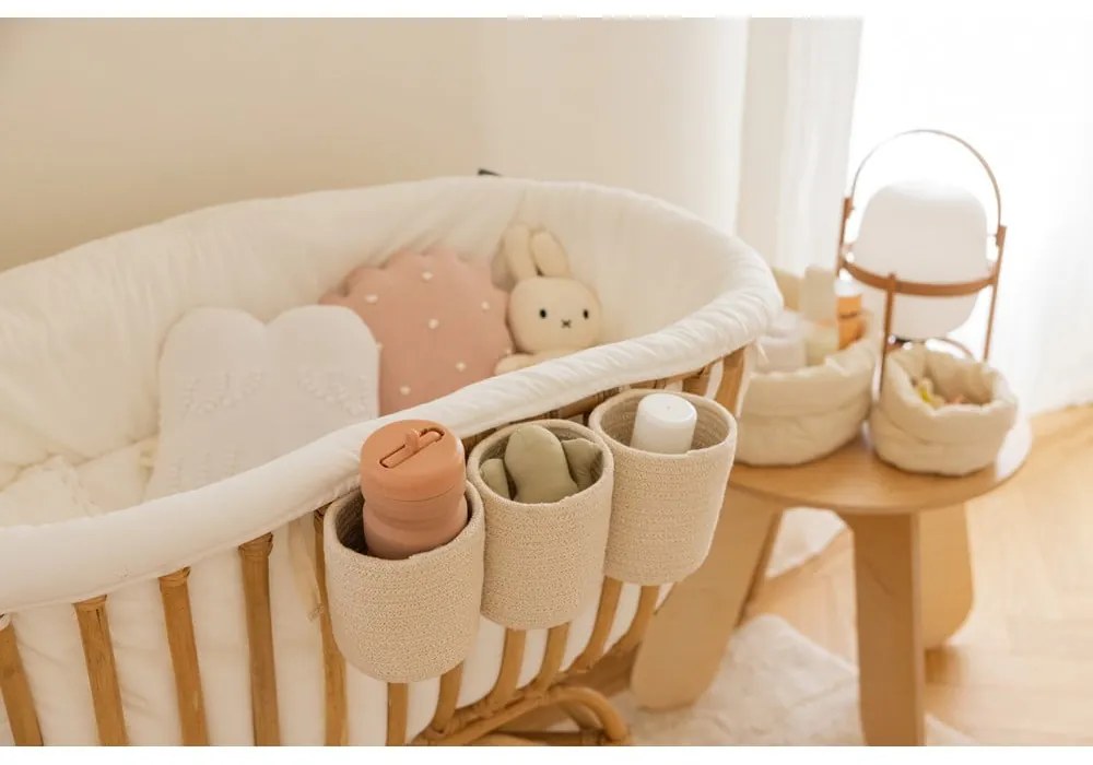 Organizery na łóżeczko zestaw 32 cm Bobby Vanilla – Lorena Canals