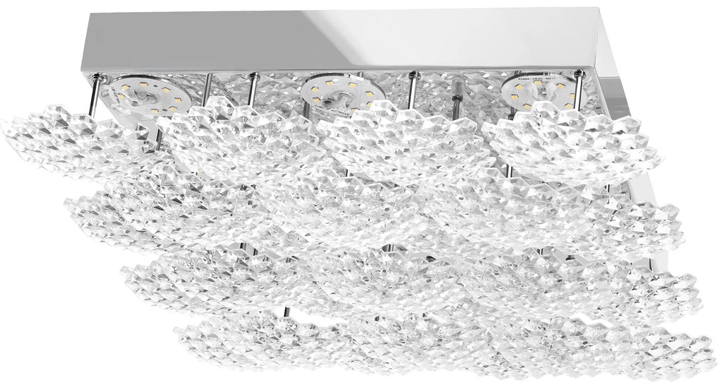 Plafon LED Kryształowy MS015-C Chrome