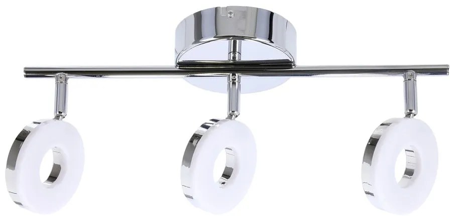 Lampa sufitowa LED w kolorze srebra z połyskiem 47x16 cm Thema – Candellux Lighting