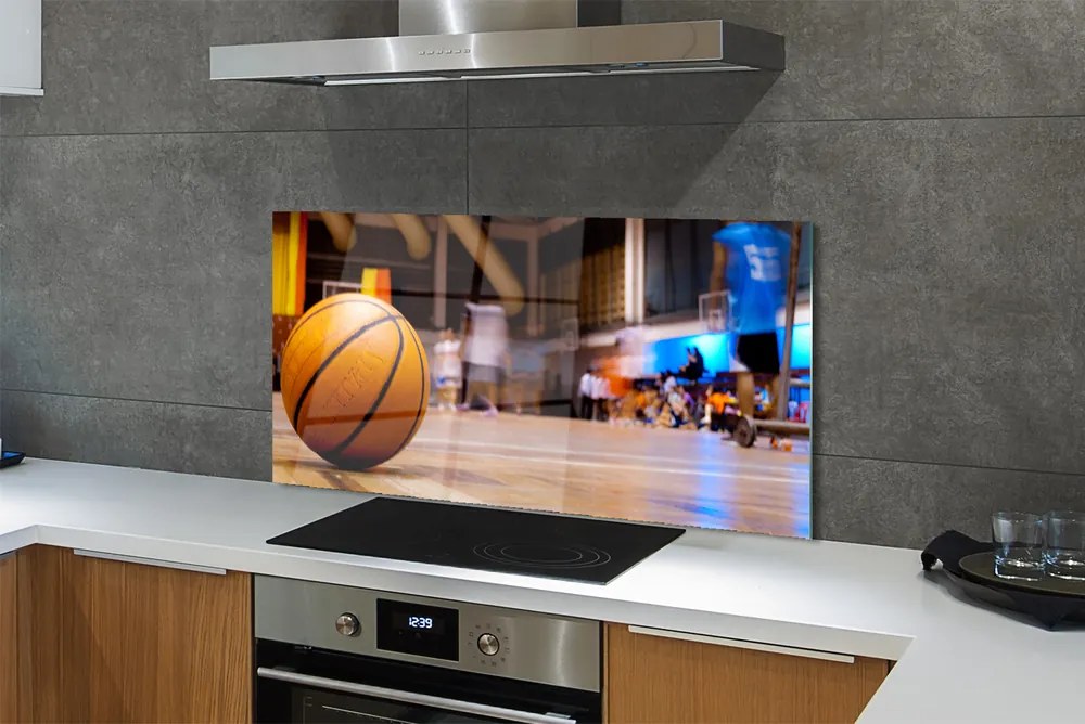 Szkło do Kuchni na Ścianę Rywalizacja na Boisku do Kosza