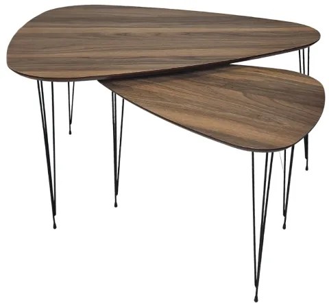 Zestaw 2 stolików kawowych