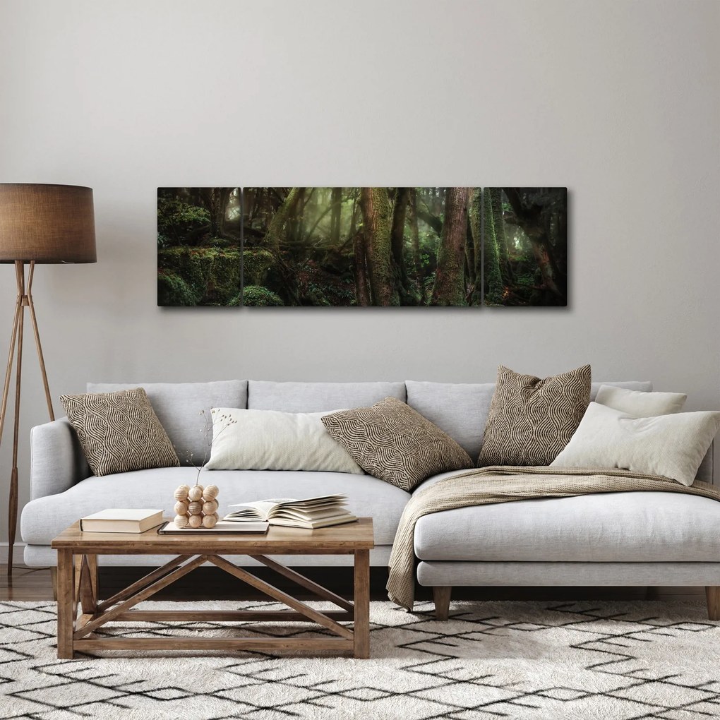 Obraz - Tajemniczy las (170x50 cm)