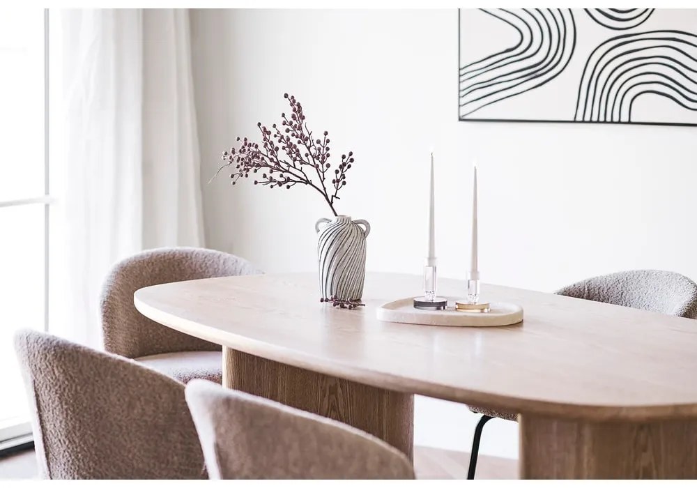 Stół w dekorze jesionu 110x210 cm Serra – House Nordic