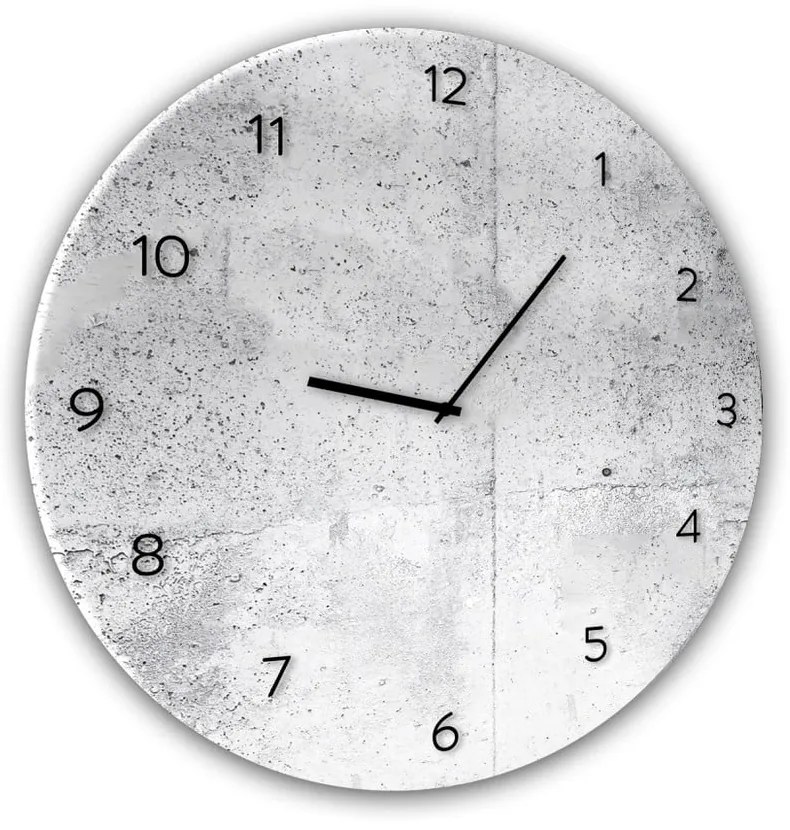 Zegar ścienny Styler Glassclock Wall, ⌀ 30 cm