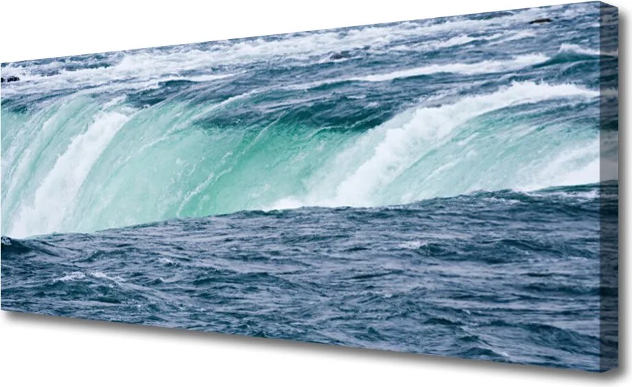 Fotoobraz na płótnie Potężna Kaskada Wodna