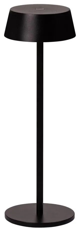 Azzardo AZ5335 - LED zewnętrzna lampa ładowalna 2W 5V IP54 czarna