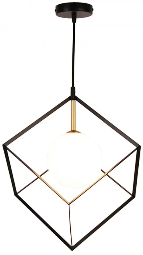Czarno-złota lampa nowoczesna - 5X K130 M1-H85