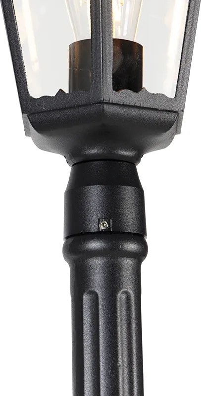 Inteligentny lampion zewnętrzny czarny 200 cm IP44 z Wifi ST64 - Havana