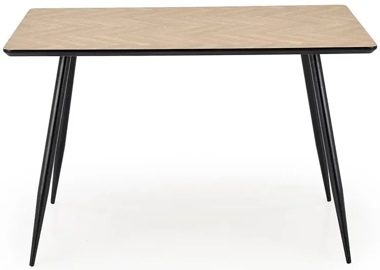 Prostokątny stół w stylu modern retro 120x80 - Sado