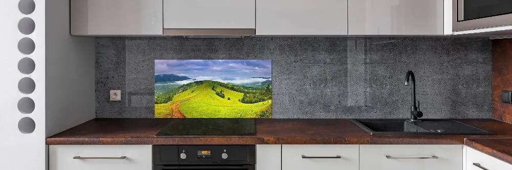 Panel do kuchni Zielone wzgórza