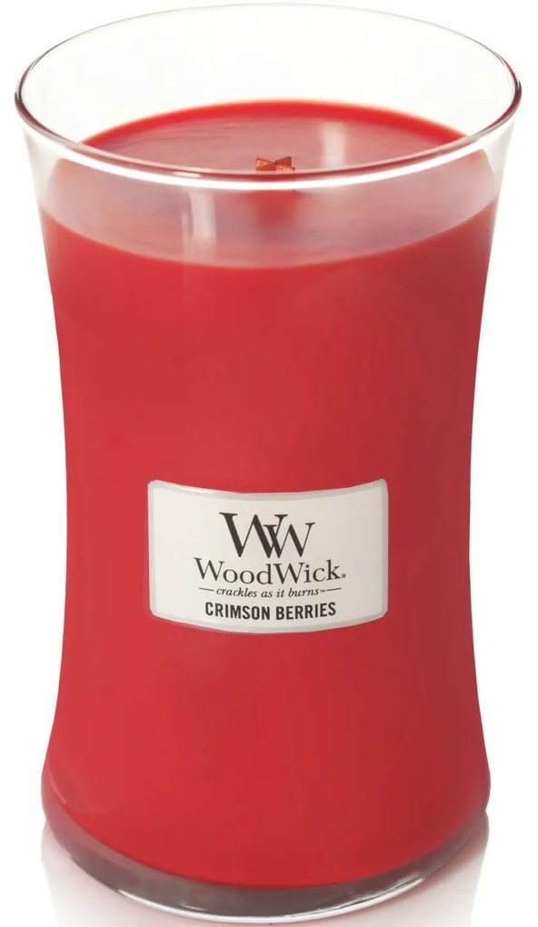 WoodWick Świeca zapachowa w dużym wazonie CrimsonBerries, 609 g