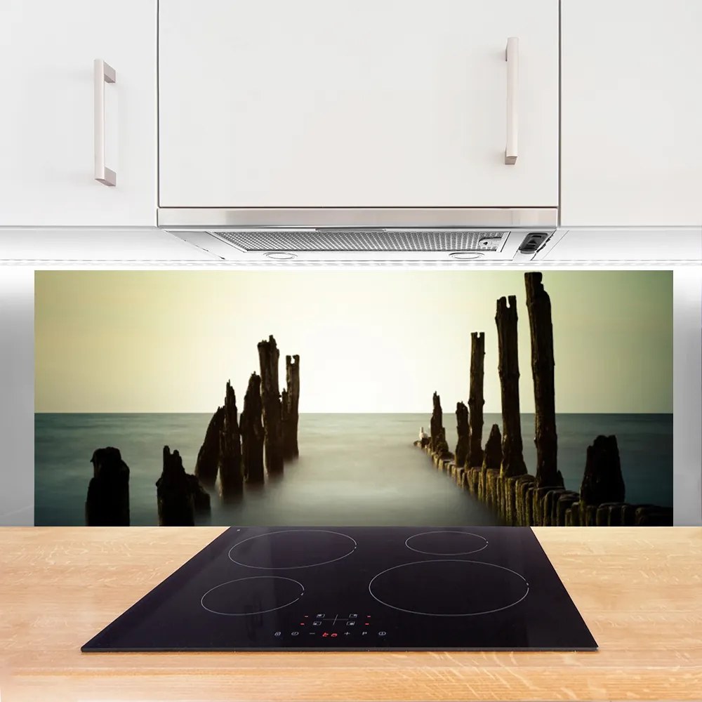 Panel Szklany Lśniąca Tafla Oceanu