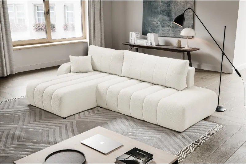 Narożnik wolnostojący BALOO Lewy w tkaninie LAMBI 13