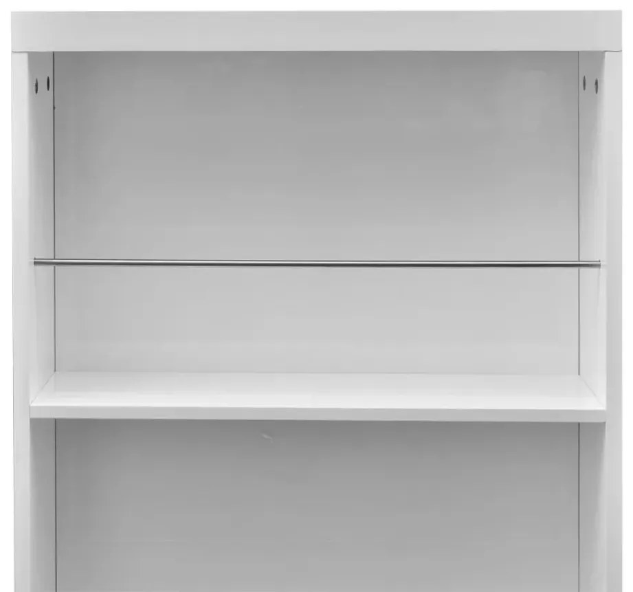 Biały stolik barowy z szafką – Dames