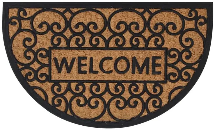 Półokrągła wycieraczka przed drzwi N6-C78