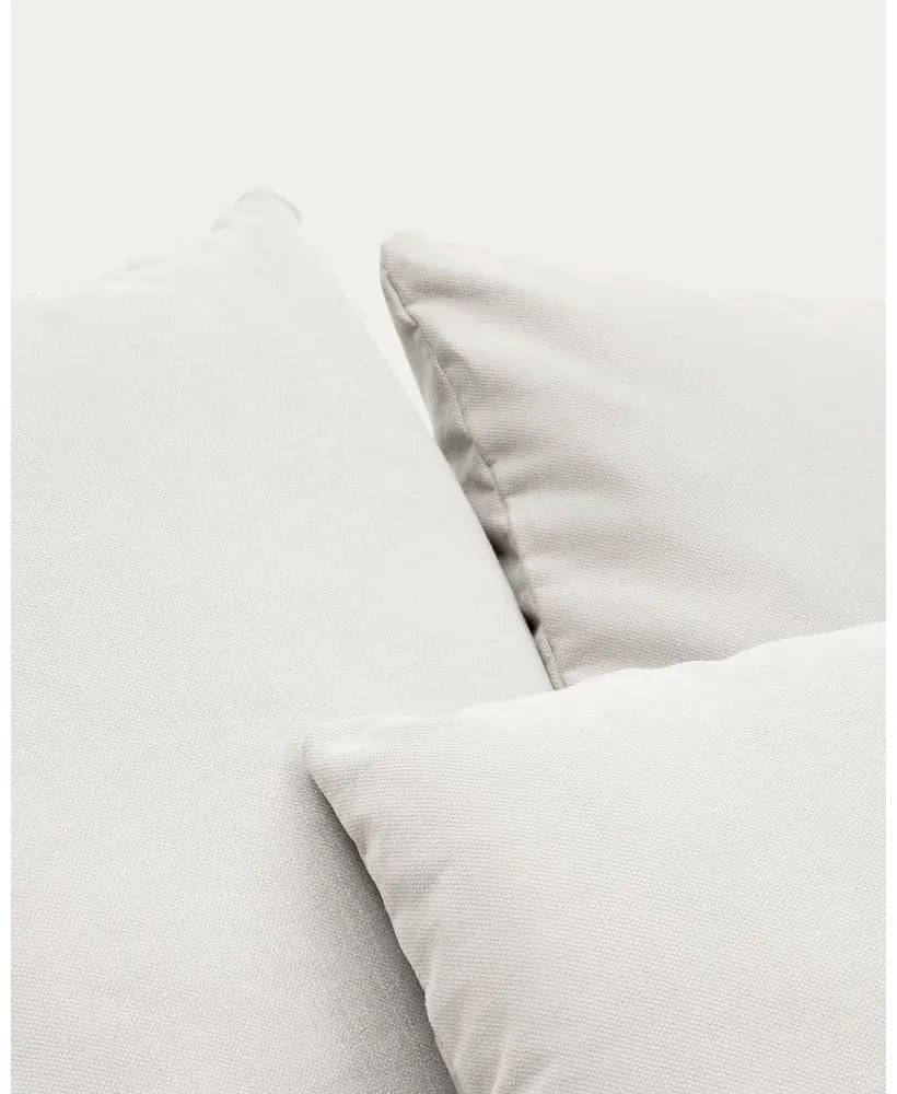 Biały lniany fotel Nora – Kave Home