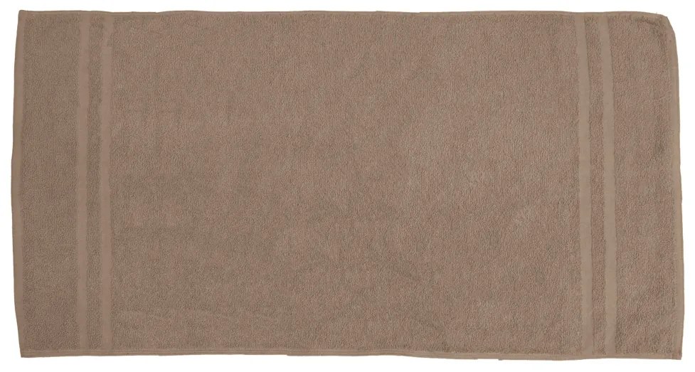 Ręcznik DUAL BASIC 50 x 100 cm beżowy, 100% bawełna