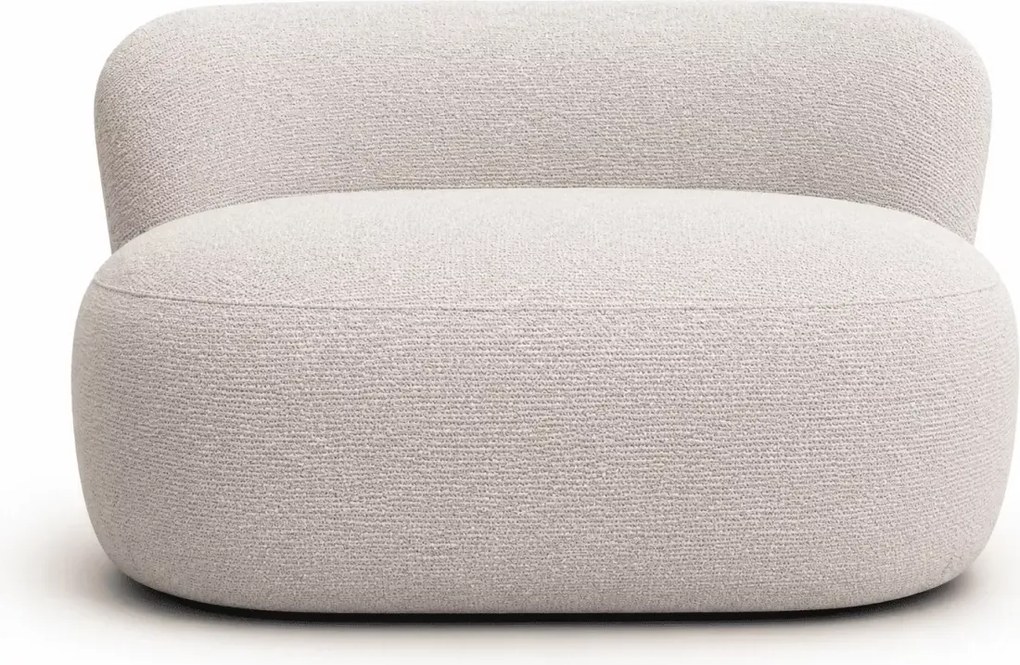 Sofa dwuosobowa Aurelio - nowoczesna zaokrąglona sofa do salonu dostępna w wielu tkaninach i kolorach