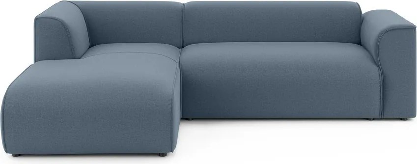 Niebieski narożnik (lewostronny/z szezlongiem) Merid – Ropez