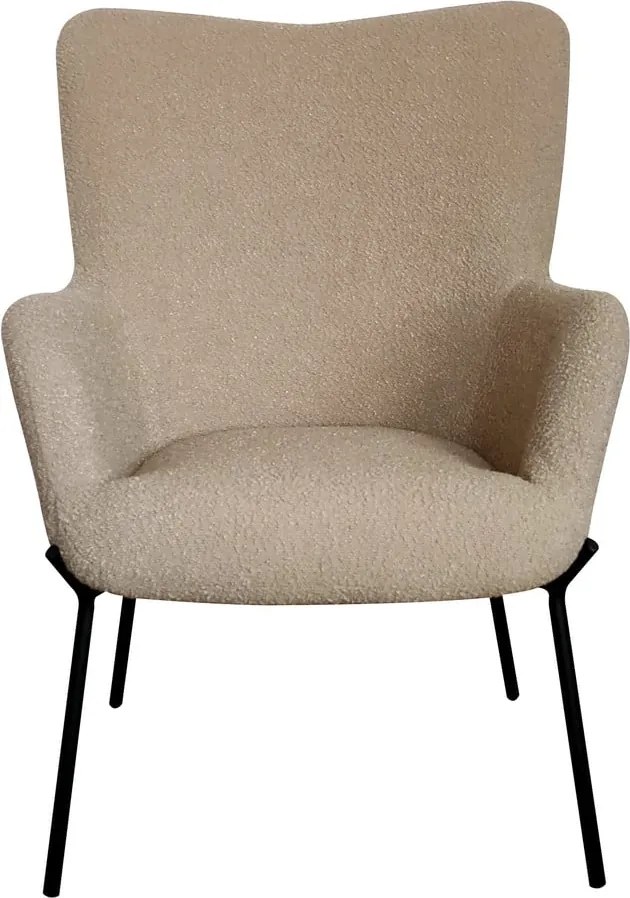 Beżowy fotel Glasgow – House Nordic