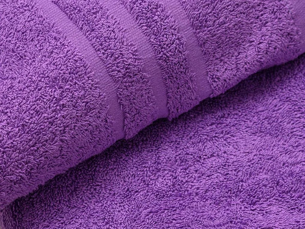 Ręcznik Comfort 50 x 100 cm fioletowy, 100% bawełna
