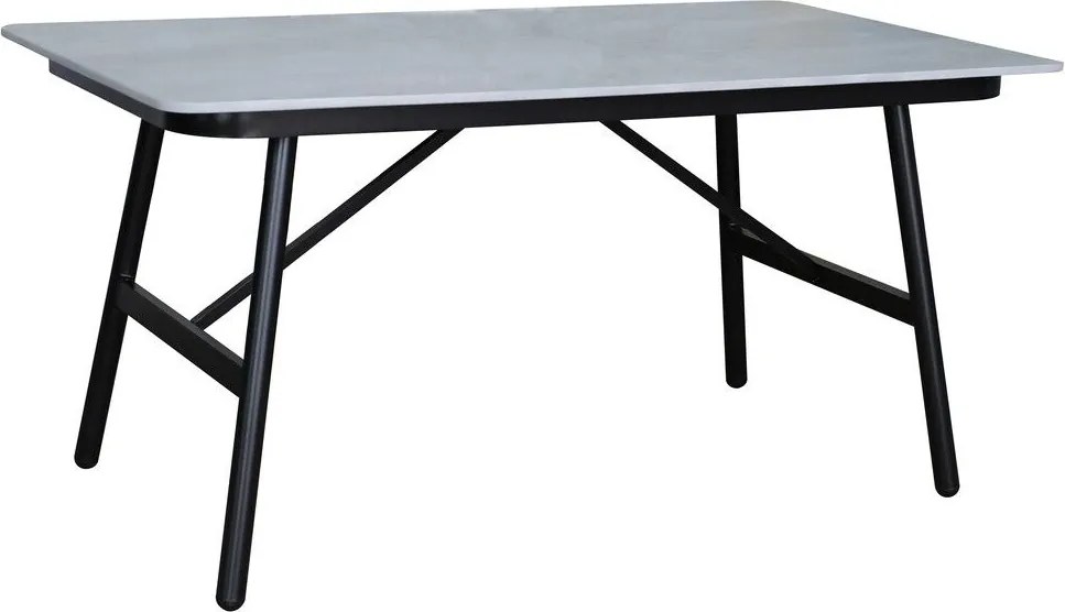 EDINBURGH stół aluminiowy 140 x 80 cm
