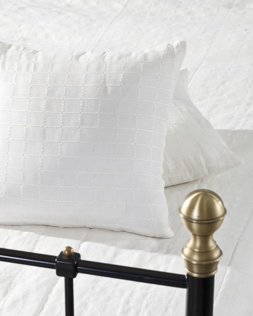 Komplet Milena white 150x250cm pled + 2 poszewki -50%