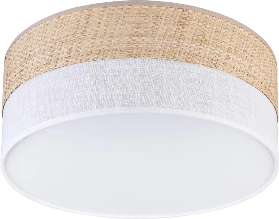 Lampa sufitowa LED SIRJA BOHO LED/20W/230V śr. 35 cm beżowa/biała