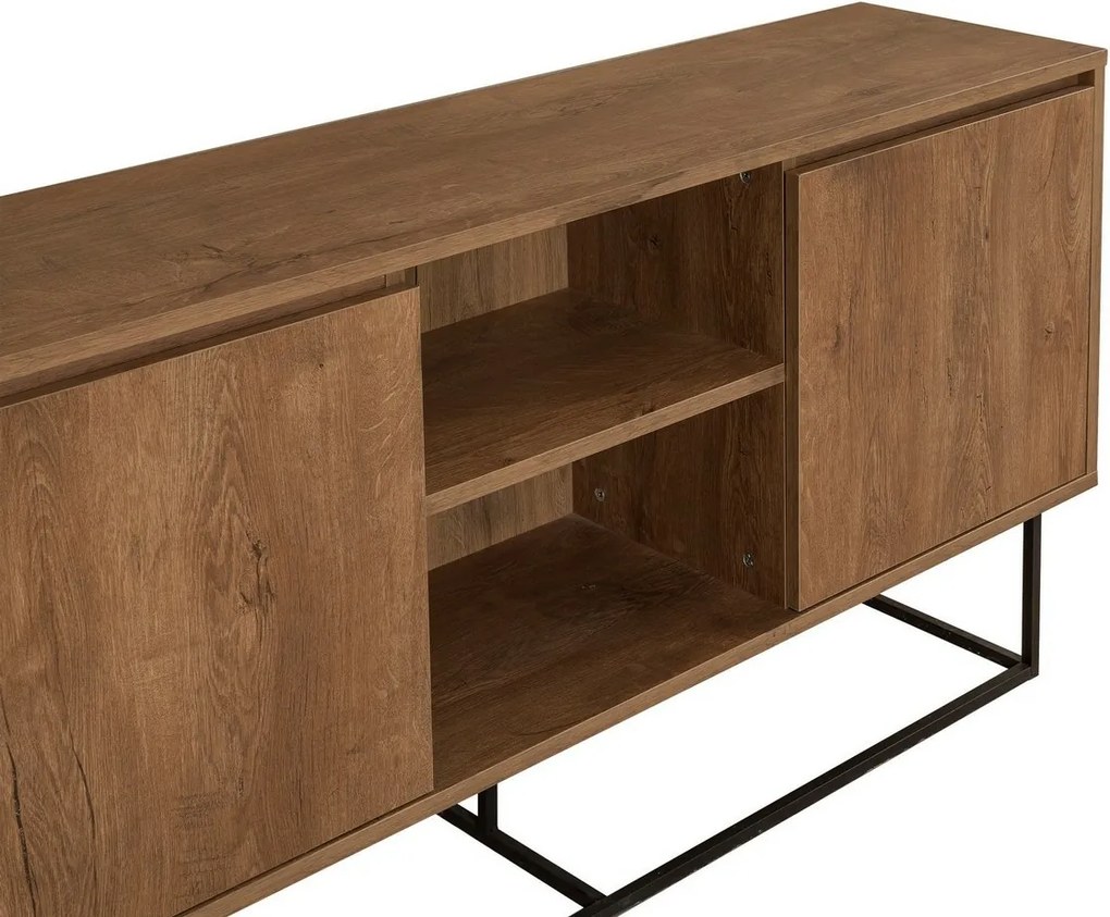 Szafka Tela Walnut and Black