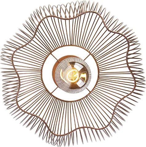 Industrialna lampa sufitowa miedziana 40 cm - Finn