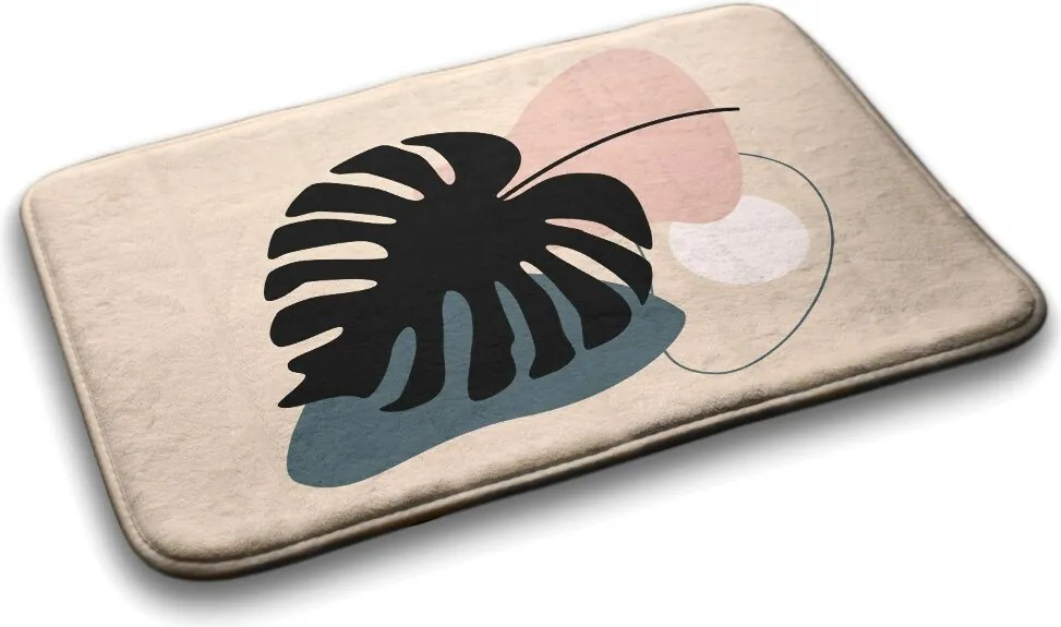 Dywanik łazienkowy Dywanik łazienkowy Liść Monstera