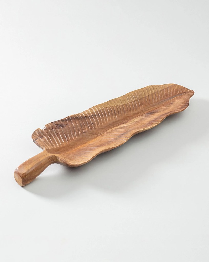 Patera Wood Leaf 60x18 cm