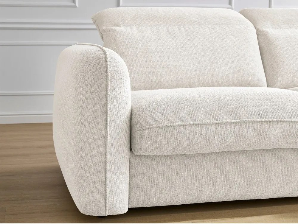 Biała sofa 216 cm Achille – Bobochic Paris